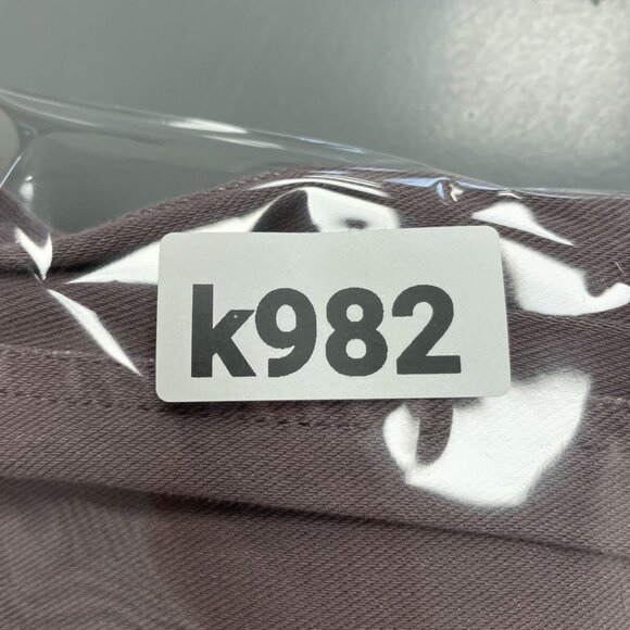 NWOT 32 Degrees Cool Women's M Ankle Length Cropped Pants Cotton Blend Purple - Picture 10 of 10